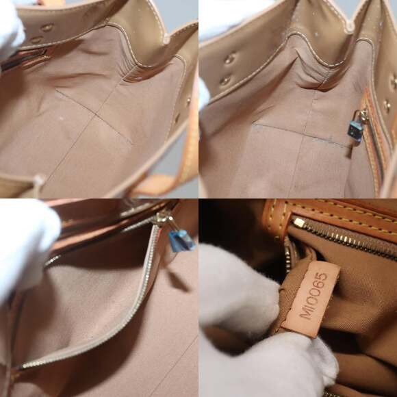 LOUIS VUITTON Monogram Vernis Reade PM Hand Bag Noisette M91334 - Picture 12 of 12